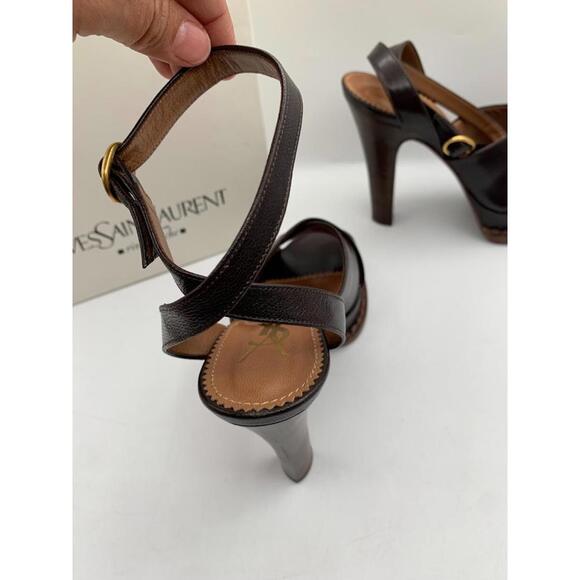 Yves Saint Laurent Jeanne Heels YSL EU size 37 US size 6.5 - Picture 7 of 15